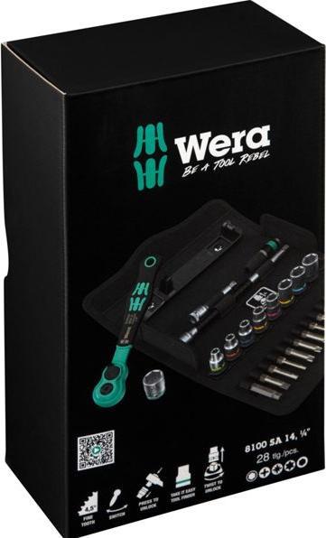 Image du produit Wera 8100 SA 15 (10 mm, 11 mm, 12 mm, 13 mm, 5 mm, 5,5 mm, 6 mm, 7 mm, 8 mm)