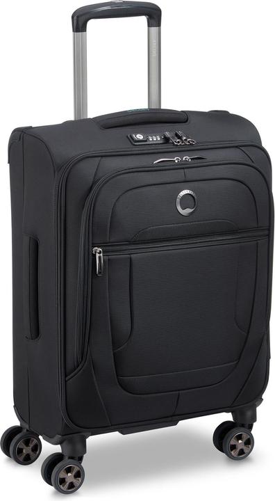 Produktbild Delsey Helium DLX Slim -matkalaukku, musta (40 l)