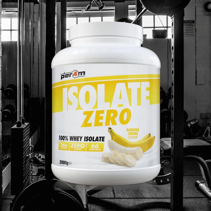 Produktbild Per4m Whey Isolate Zero (2000 g, Banane)