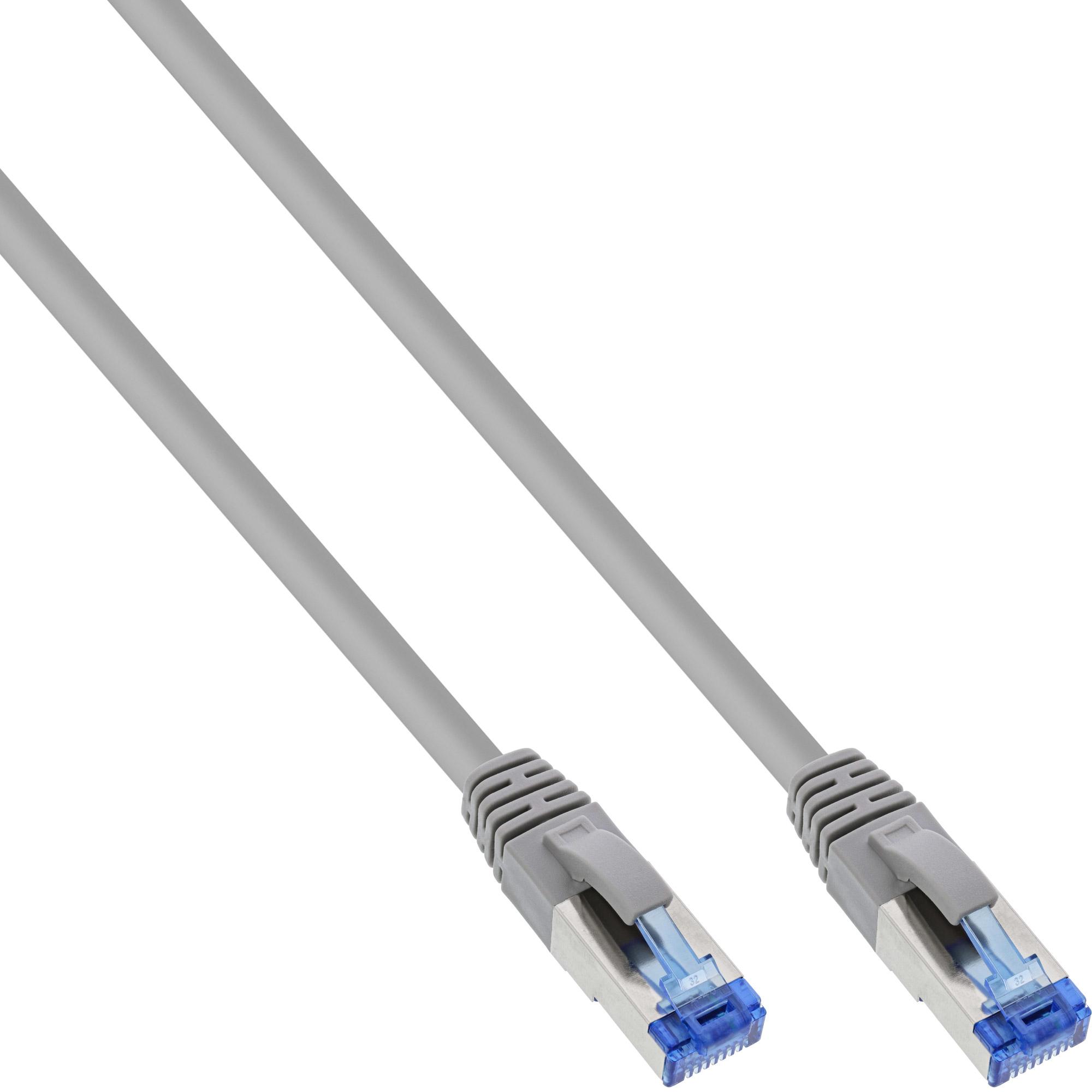 InLine Patchkabel Cat.6A, S/FTP (PiMf), 500MHz (S/FTP, CAT6a, 0.50 m), Netzwerkkabel