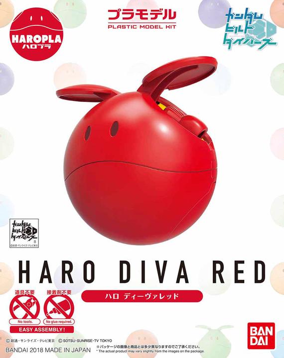 Produktbild Bandai GUNDAM - Haropla Haro Diva Red - Model Kit