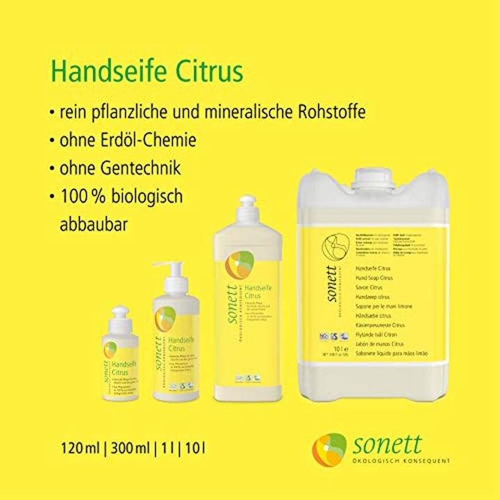 Produktbild Sonett Citrus Bidon (Flüssigseife)