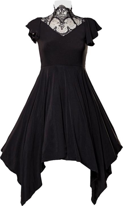 Produktbild Ocultica halblanges Kleid in schwarz (4XL)