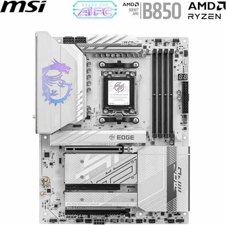 Productafbeelding MSI MPG B850 EDGE TI WIFI (AM5, AMD B850, ATX)