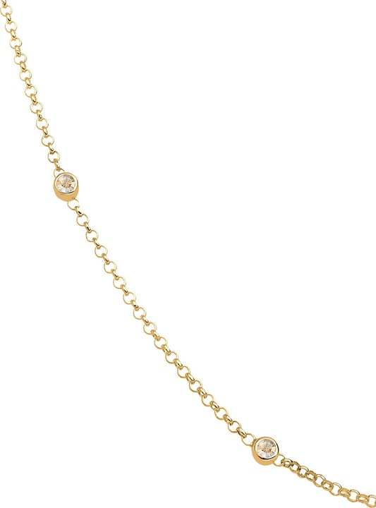 Produktbild Elli Kristall Kette (925er Sterling Silber, Glaskristall, 45 cm)
