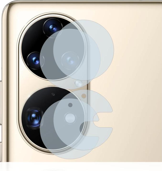 Actual product image BROTECT Screen Protector Clear (2 Piece, Huawei P50 Pro)