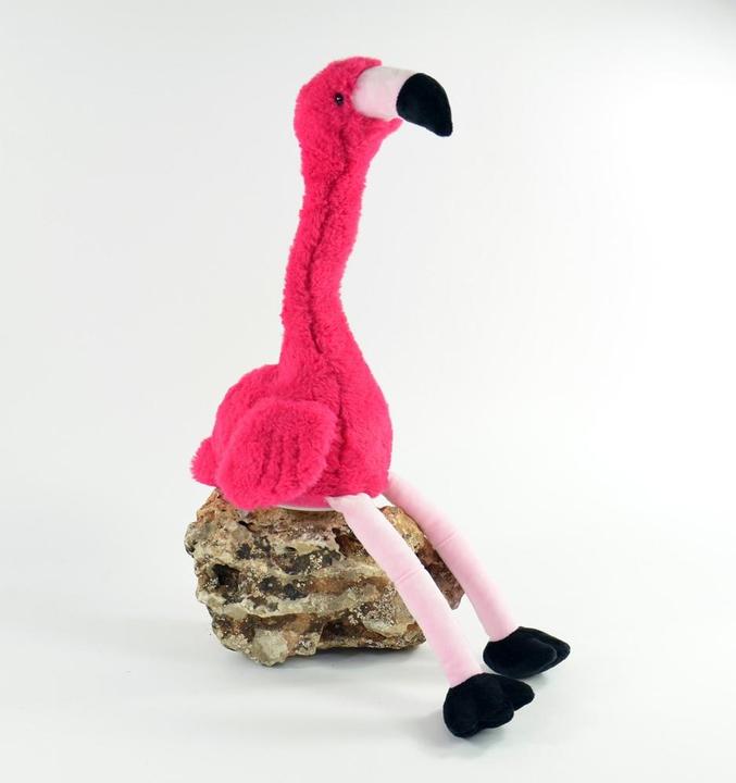 Produktbild Magni Kögler 76502 - Labertier Flamingo Peet, ca. 34,5 cm gross, reproduzierbares Plüschtier mit Playback (34.50 cm)