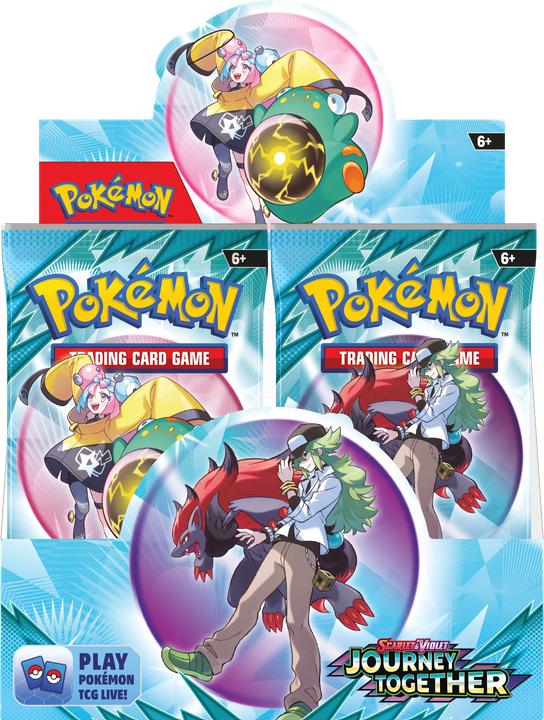Actual product image Pokémon Journey Together (English, Booster display)