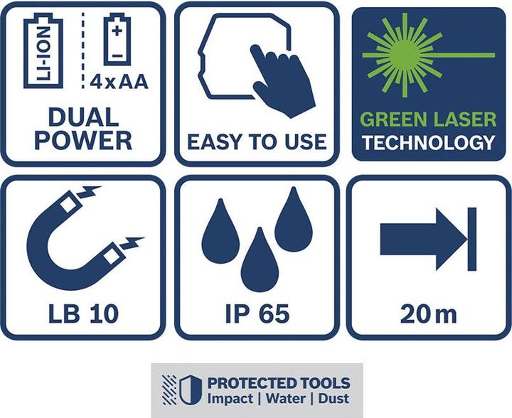 Actual product image Bosch Professional Line laser GLL 20-22 G