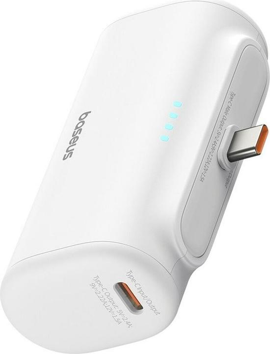 Produktbild Baseus Compact Series Fast Charging USB-C Powerbank 20W (5000 mAh, 20 W, 18.50 Wh)