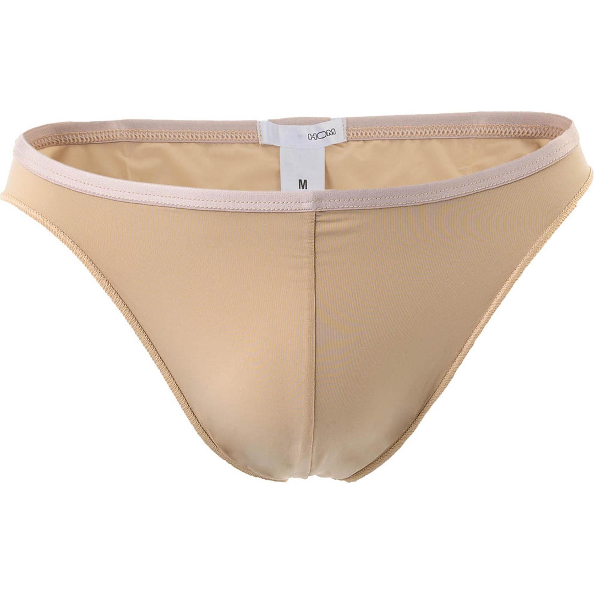 Thumbnail - HOM, Herren, Unterhosen, Slip Casual Stretch, Beige, (S, Einzelpack)