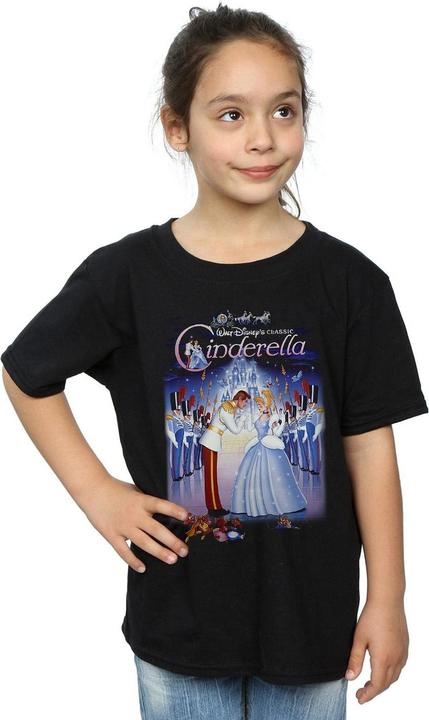 Produktbild Disney Cinderella Collage Poster TShirt Mädchen (152, 158)