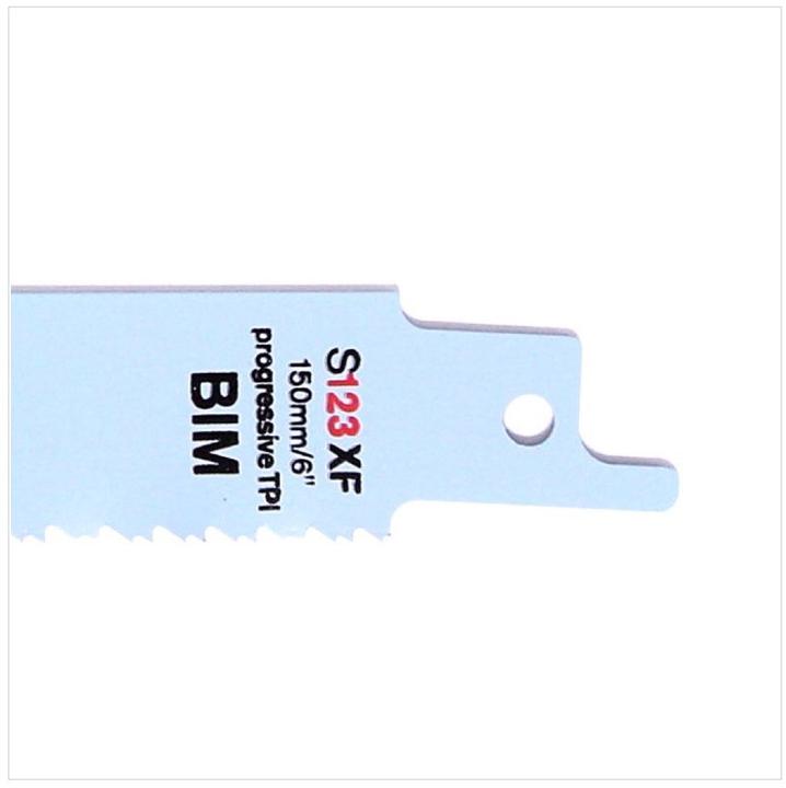 Produktbild Bosch Professional Zubehör Säbelsägeblatt S 123 XF Progressor for Metal, 5er-Pack