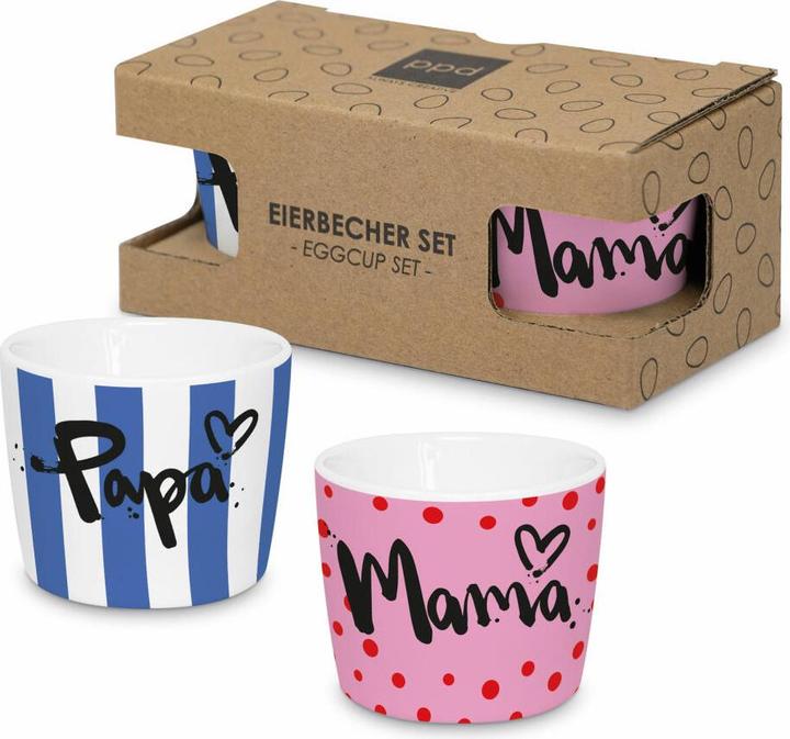 Produktbild ppd Formart Mama+Papa Egg Cup Set CB, 2-tlg. (2x)
