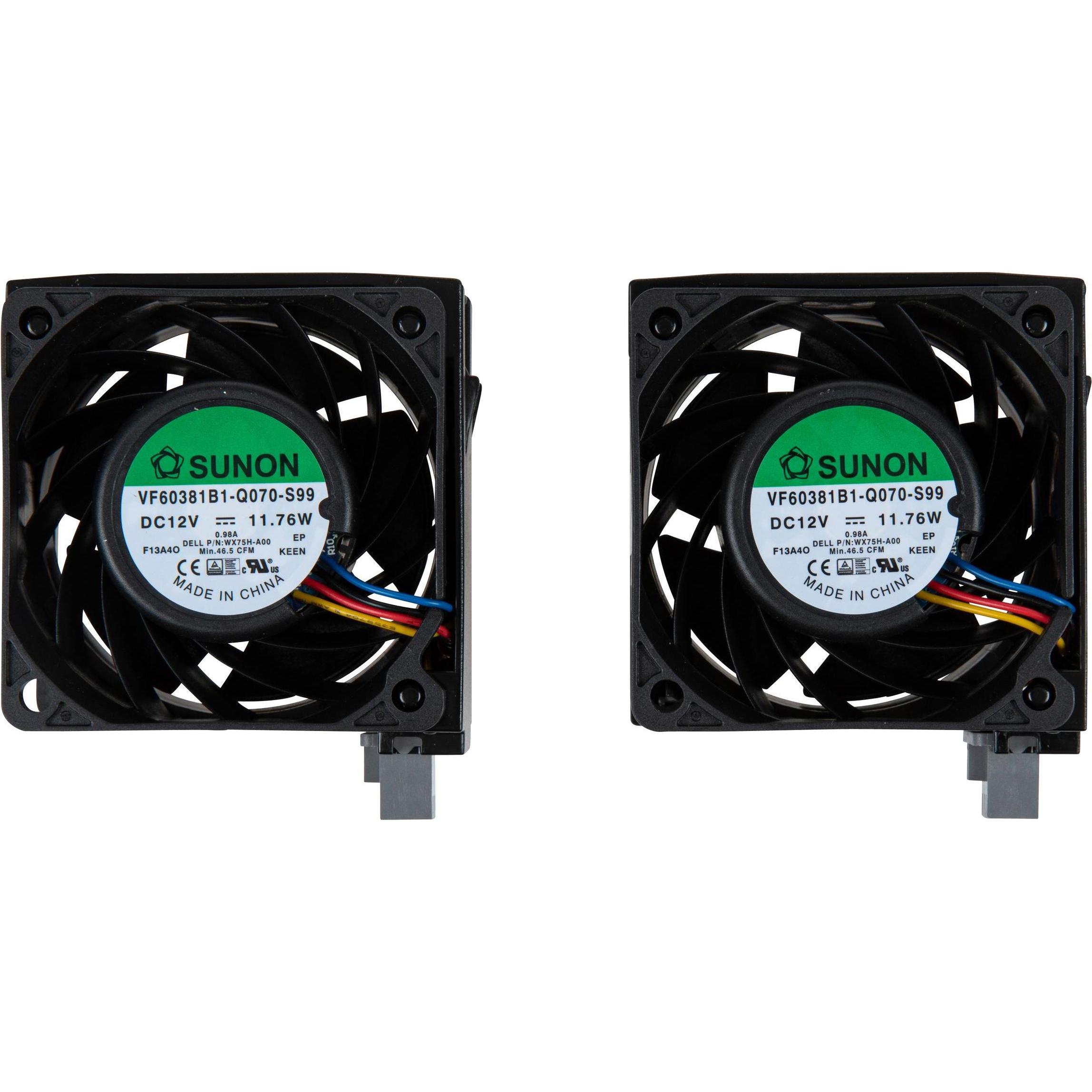 Thumbnail - Dell 2PC FAN MODULE 7920 RACK (KIT), Server Zubehör, Schwarz