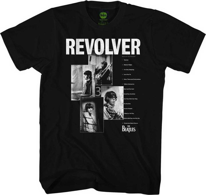 Produktbild Unisex Adult Revolver Track List Cotton T-Shirt (L)