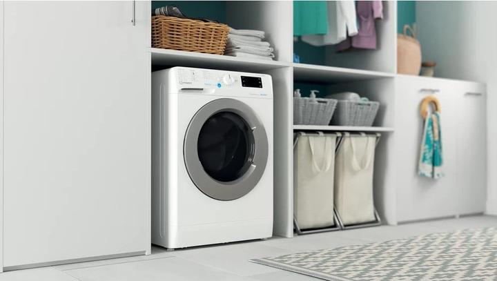 Produktbild Indesit Washing machine with Dryer BDE 76435 9 WS EE, Free standing, Front loading, White