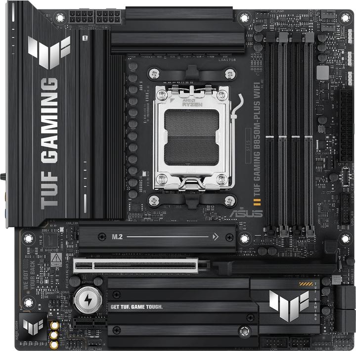 Produktbild ASUS TUF Gaming B850M-Plus Wifi (AM5, AMD B850, mATX)