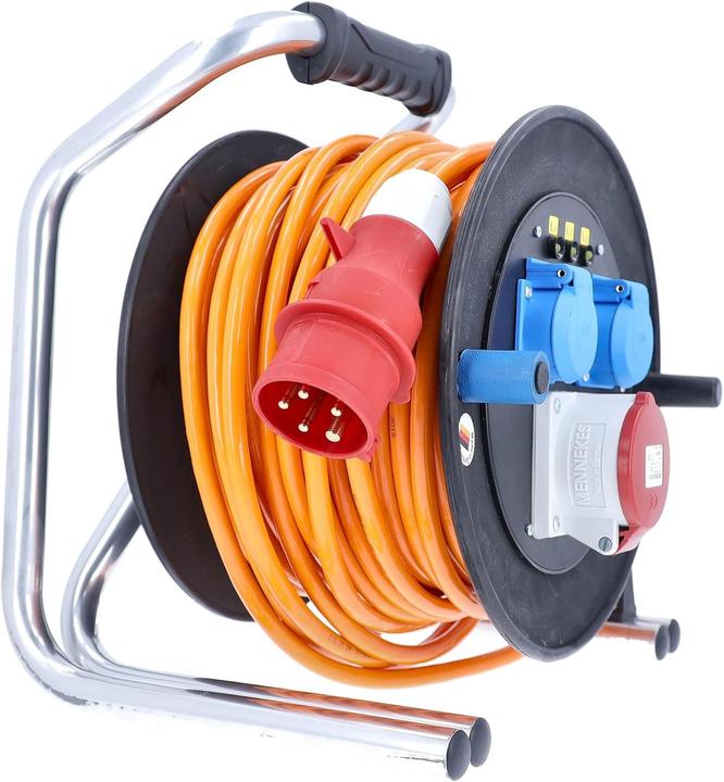 Produktbild As - Schwabe Hartgummi CEE Kabeltrommel (30 m, 2.50 mm²)