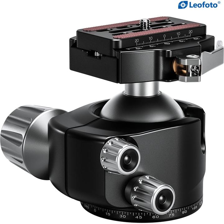 Produktbild Leofoto LH-55LR (w/ LR-70 Clamp) 55mm Low Center Of Gravity Ball Hea (2006201900) (Kugelkopf)