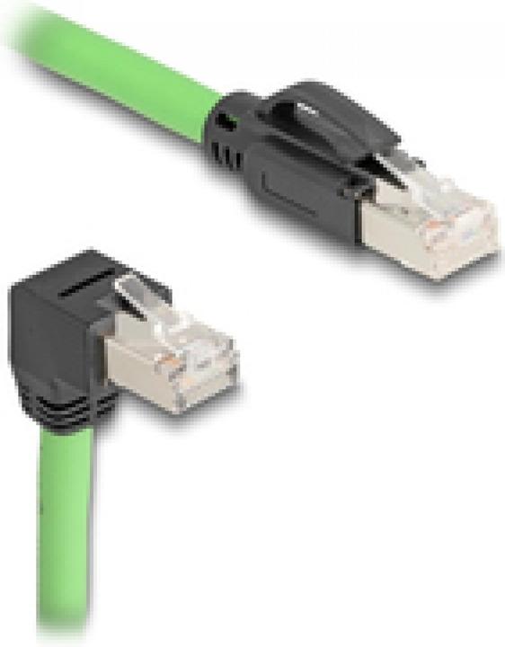 Actual product image Delock RJ45 network cable Cat.6A plug to plug, top threaded (SF/UTP, CAT6a, 2 m)