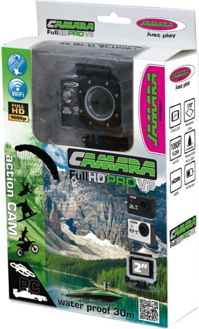 Actual product image Jamara Camara Full HD Pro Wifi V2 black (30p, Wi-Fi)