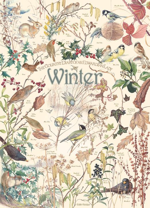Actual product image Cobble Hill Country Diary - Winter (1000 pieces)