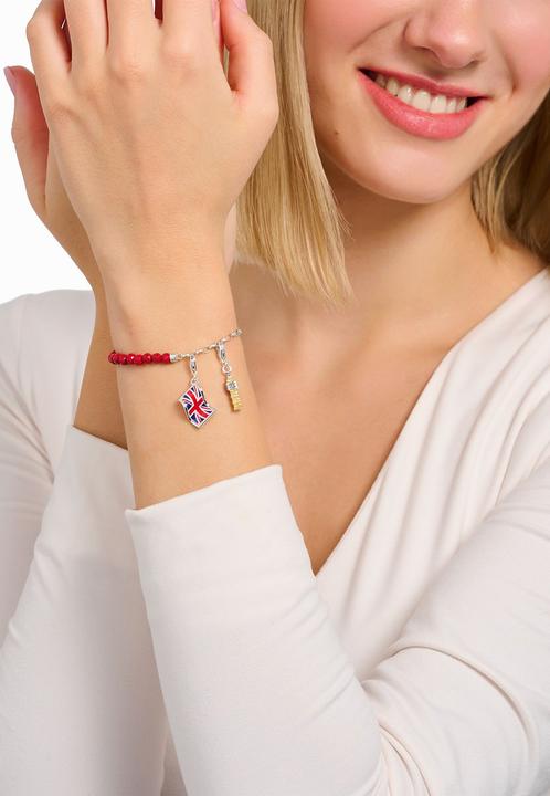 Actual product image Thomas Sabo Charm Club Flag Great Britain Silver (Silver 925)