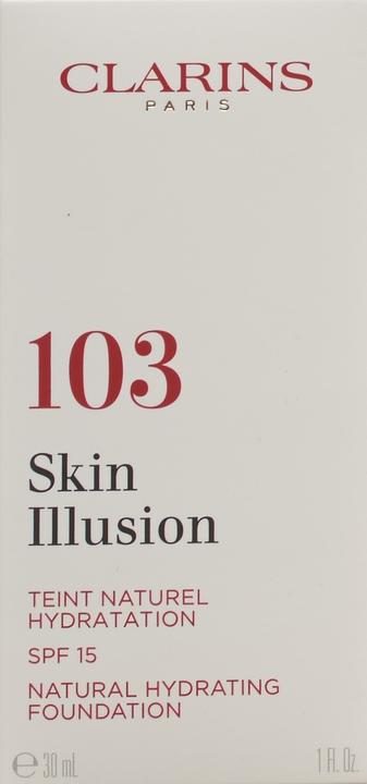 Produktbild Clarins Skin Illusion SPF15 Nr. 103 - Ivory (Nr. 103 - Ivory)
