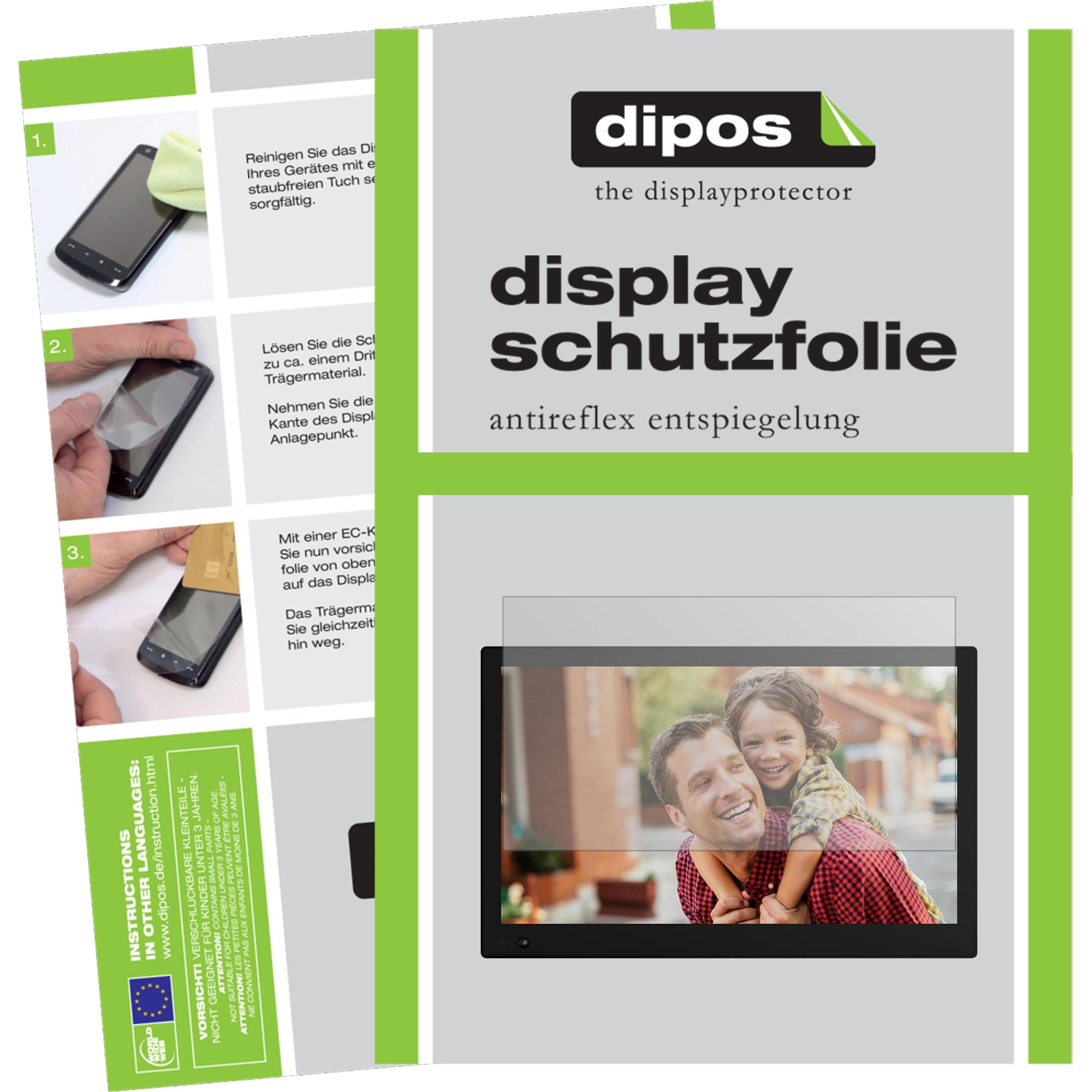 Dipos Displayschutzfolie Antireflex (2 Stück, NIX Advance 17.3), Tablet Schutzfolie