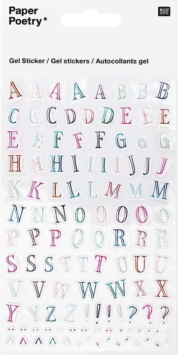 Paper Poetry Adesivi