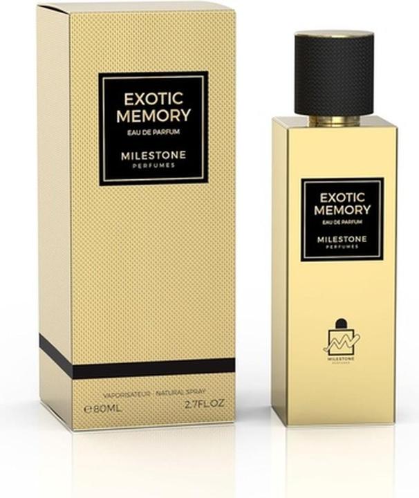 Milestone Parfums Exotic Memory Unisex Long Lasting Fragrance Eau De Parfum (Eau de Parfum)