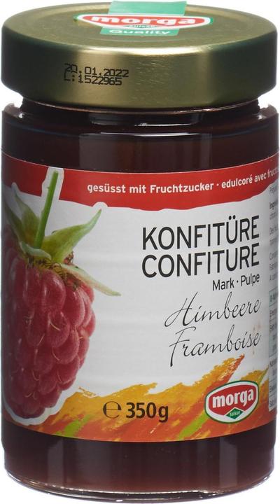 Actual product image Morga Jam raspberry pulp Fruchtz (350 g)