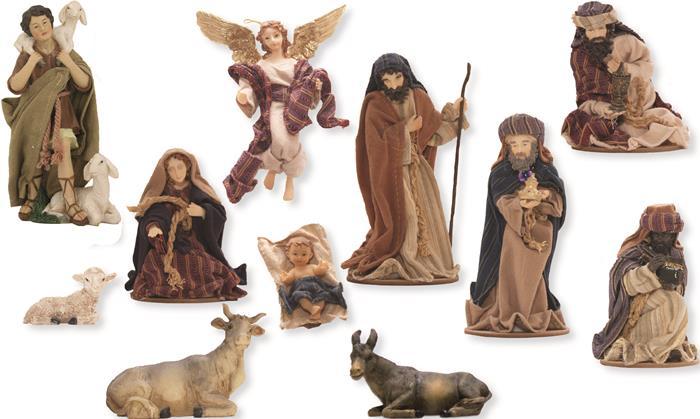 Actual product image Botanic-Haus Nativity figures