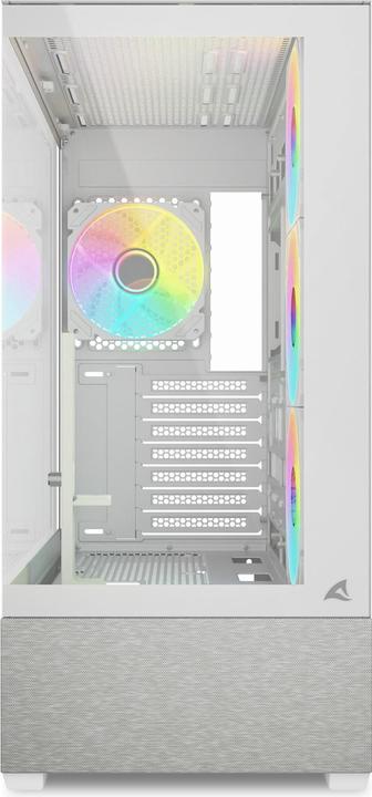 Produktbild Sharkoon AK7 ARGB (weiss, Tempered Glass x 2) (ATX, mATX, Mini-ITX)