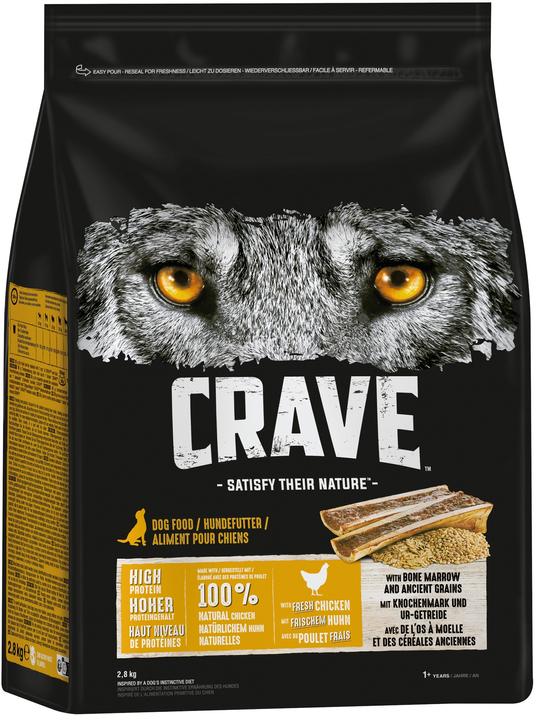 Image du produit Crave Poulet adulte Knoch.Urget (Adulte, 2800 g)