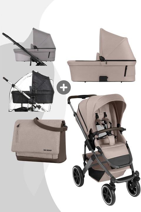 Produktbild ABC Design Salsa 5 Air Kombikinderwagen inkl. Zubehör Set (0 Monate - 4 Jahre)