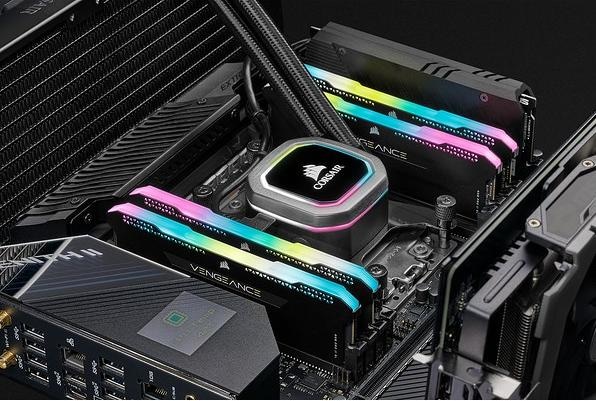 Productafbeelding Corsair Vengeance RGB Pro SL (2 x 8GB, 3600 MHz, DDR4 RAM, DIMM 288 pin)