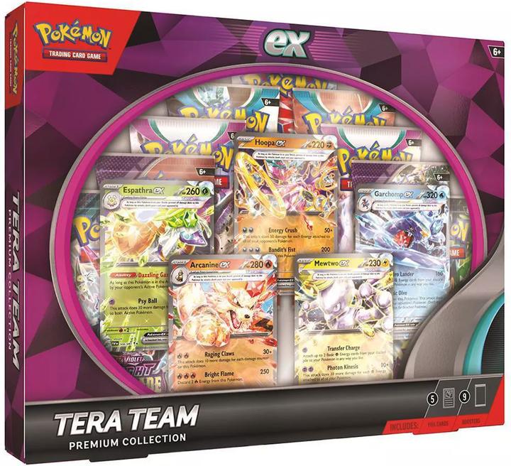 Produktbild Pokémon Pokemon TCG: Tera Team Premium Collection (Englisch, Booster Pack)
