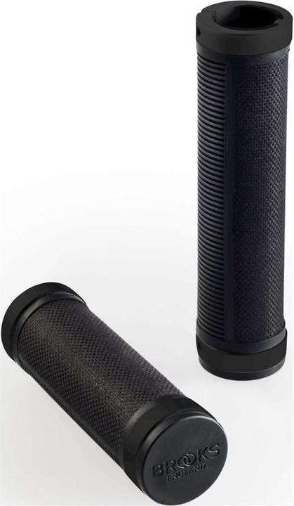 Actual product image Brooks Running Brooks grip Cambium Comfort, all black 130/100mm aluminium clamping rings, for hub gears