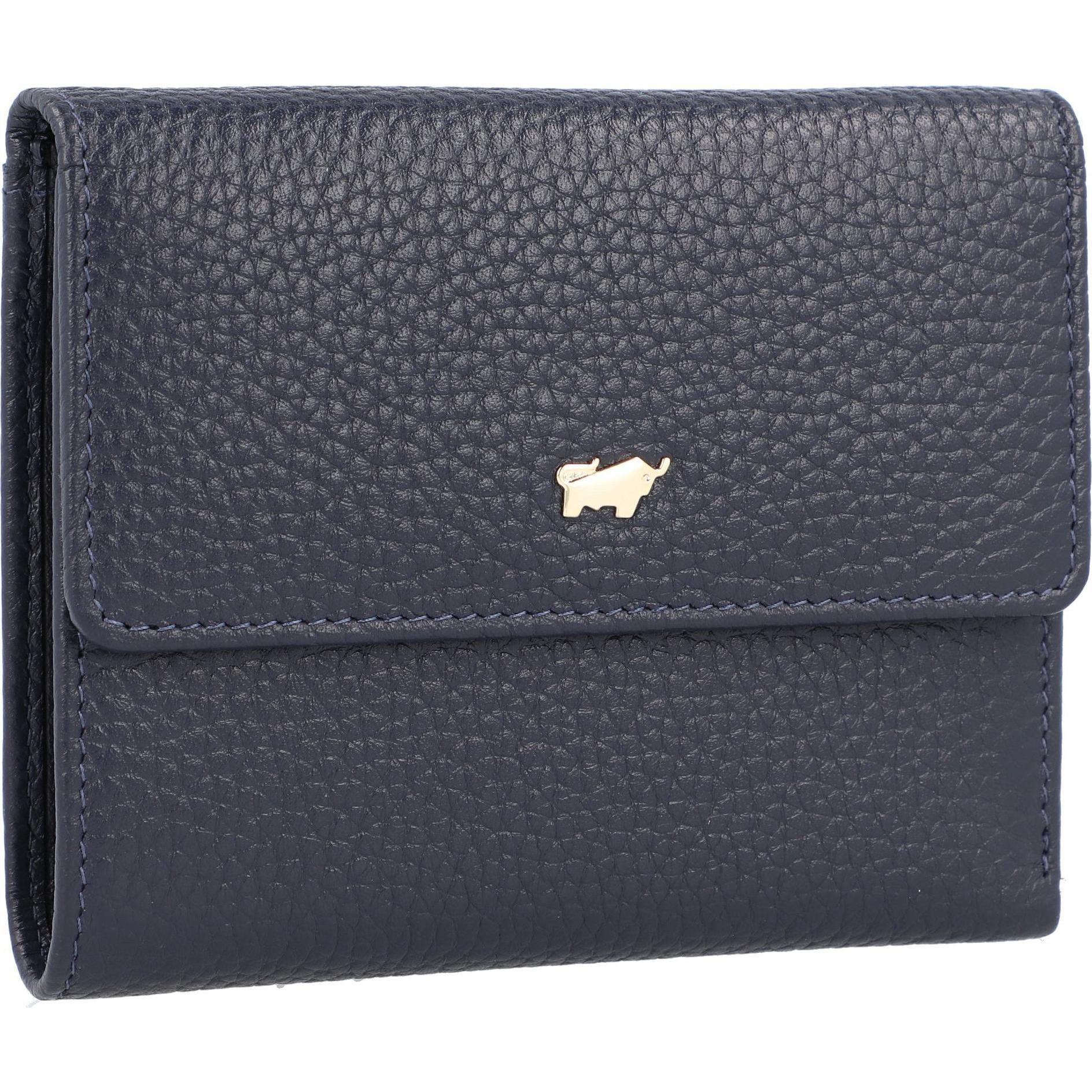 Braun Büffel, Damen, Portemonnaie, Portemonnaie "Asti" Navy, Blau