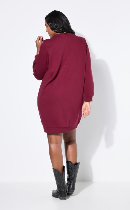 Image du produit Studio Untold Robe en molleton, coupe oversize. Épaules travaillées, encolure ronde et manches longues. (42, 44)