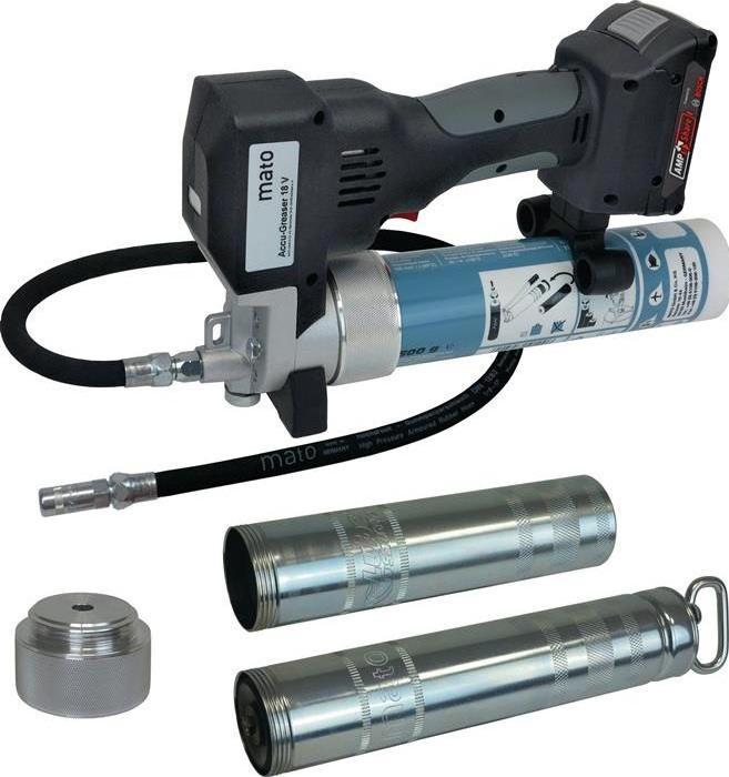 Actual product image Battery grease gun Accu-Greaser 18 V Premium-S-LSP closed