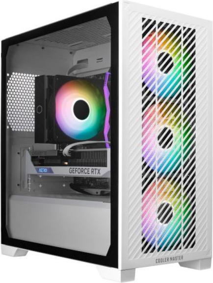 Image du produit Cooler Master Elite 301 Blanc ARGB (mATX, ITX)