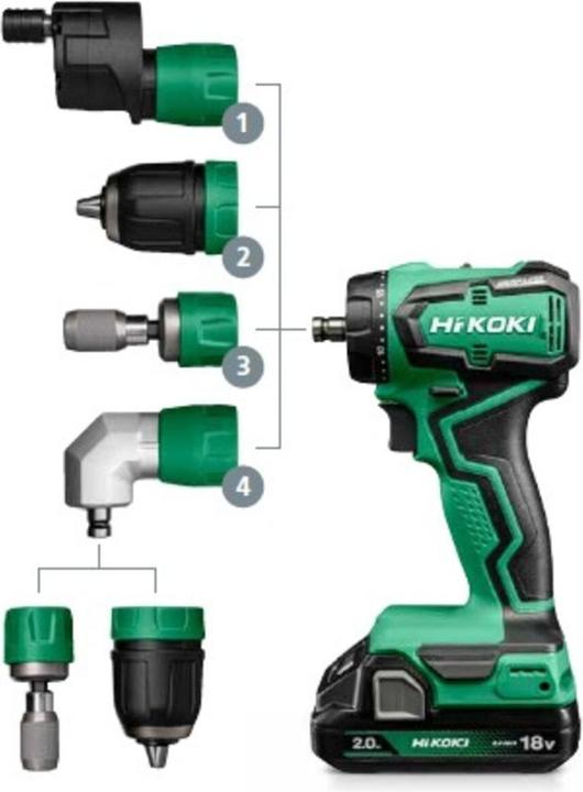 Immagine prodotto Hikoki DS18DDQ (Batteria ricaricabile)