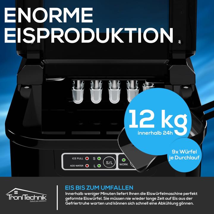 Produktbild TroniTechnik Eiswürfelmaschine EM-01