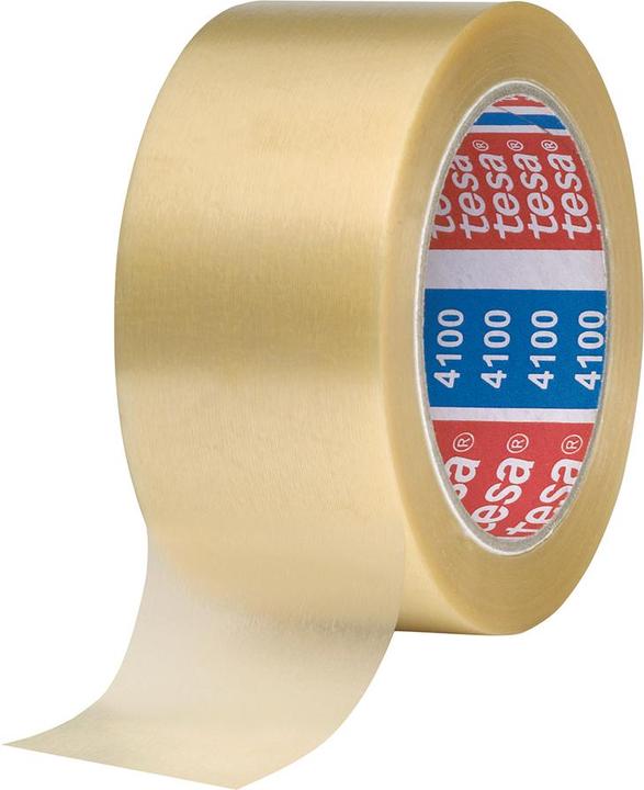 Immagine prodotto Beiersdorf Pakketape Tesa 4100, PVC, 50 mm x 66 m, marrone, confezione da 6 pezzi (50 mm)