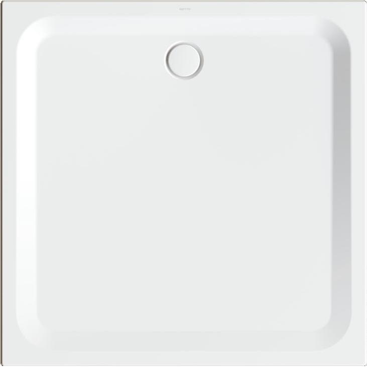 Bette, Duschwanne, Ultra Rechteck-Duschwanne 1300x1300x35mm, mit Antirutsch Pro, 5826
