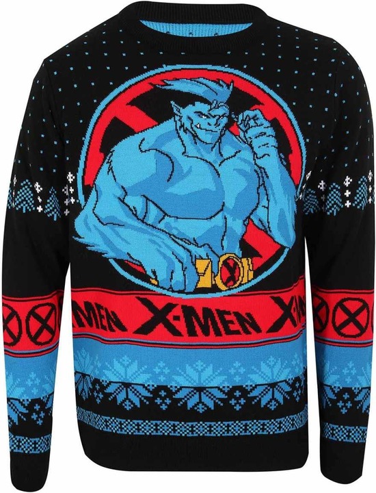 Actual product image X-Man Unisex Adult Beast Knitted Jumper (M)