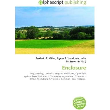 Enclosure, Fachbücher von Agnes F. Vandome, Frederic P. Miller, John McBrewster